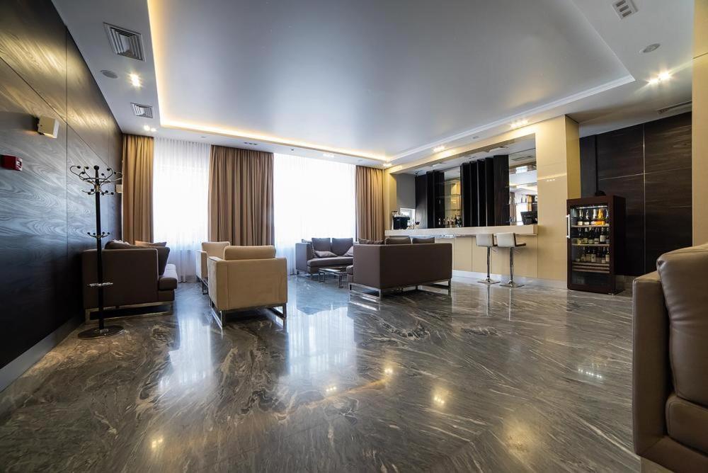 Royal Tower Residence Big Vip Apartment In Center Floor 27 Kiev Dış mekan fotoğraf